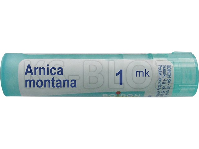 BOIRON Arnica montana 1 MK interakcje ulotka granulki - 4 g