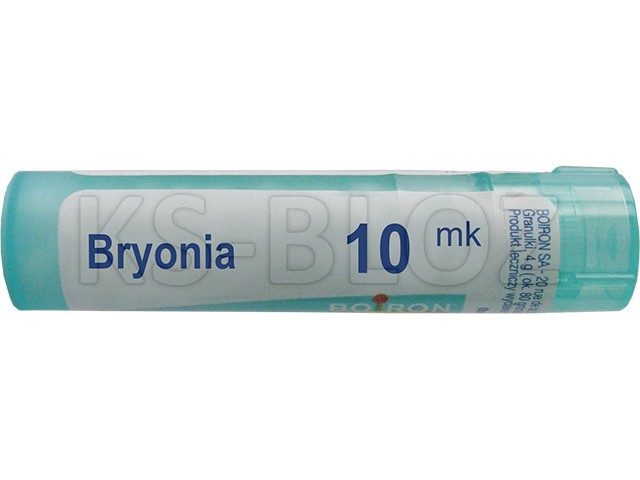 BOIRON Bryonia 10 MK interakcje ulotka granulki  4 g