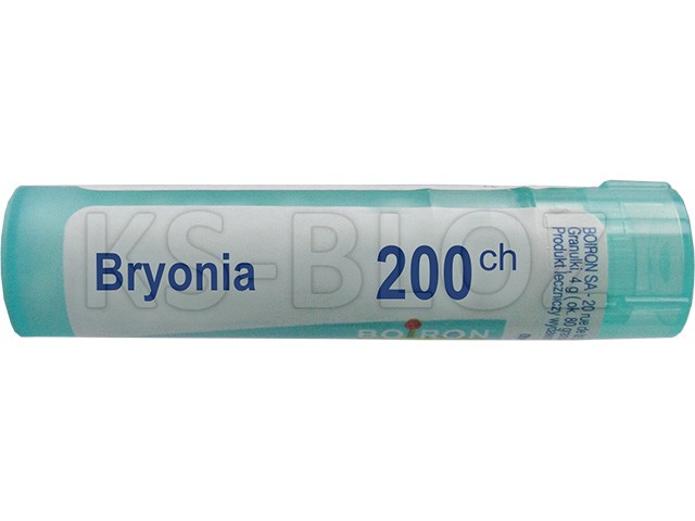 BOIRON Bryonia 200 CH - Ulotka (dawkowanie, Zastosowanie, Interakcje ...