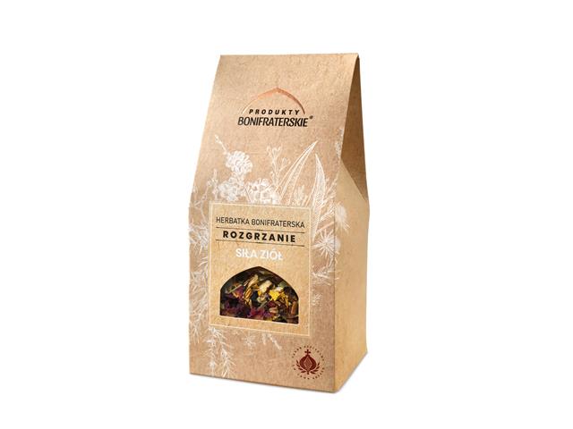 Bonifraterska Siła Ziół Rozgrzanie Herbatka interakcje ulotka herbata  100 g