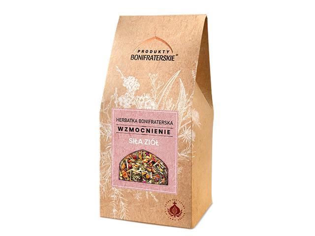 Bonifraterska Siła Ziół Wzmocnienie Herbatka interakcje ulotka herbata  100 g