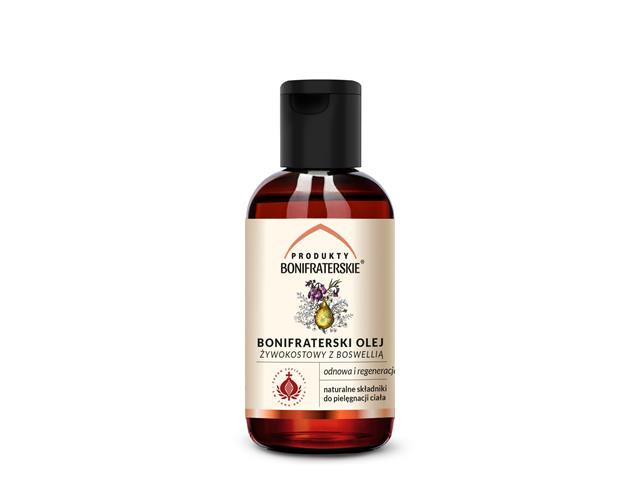 Bonifraterski Olej Żywokostowy z Boswellią Produkty Bonifraterskie interakcje ulotka olej - 100 ml