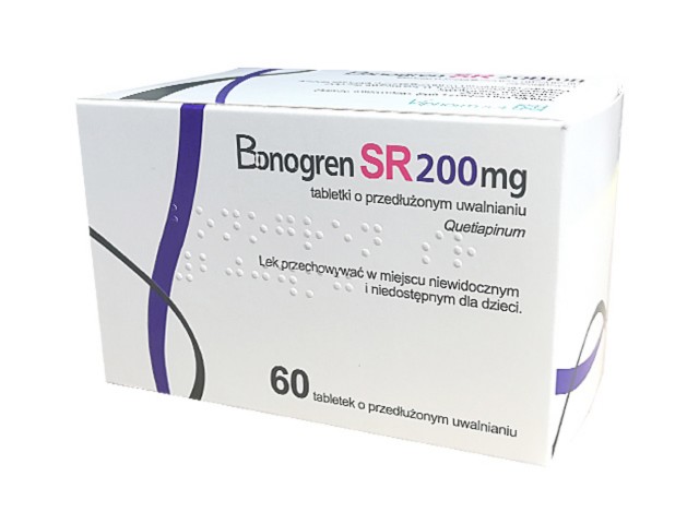 Bonogren SR interakcje ulotka tabletki o przedłużonym uwalnianiu 200 mg 60 tabl.