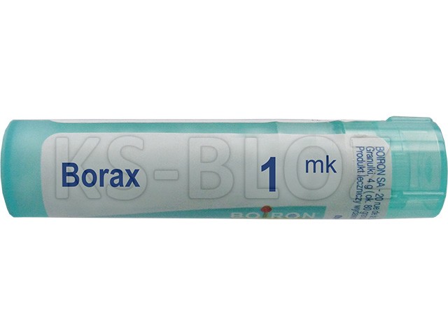 Borax 1 MK interakcje ulotka granulki - 4 g