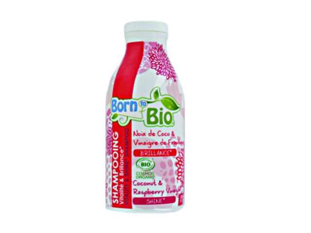 BORN TO BIO SHINE & VITALY Szampon wzmacniający z olejem kokosowym interakcje ulotka szampon - 300 ml