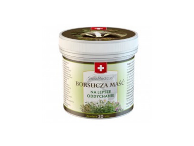 Borsucza Maść SwissMedicus interakcje ulotka maść - 125 ml