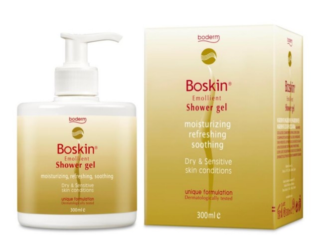 Boskin Emollient Shower Gel 300 ml pH 5,5 interakcje ulotka żel  300 ml