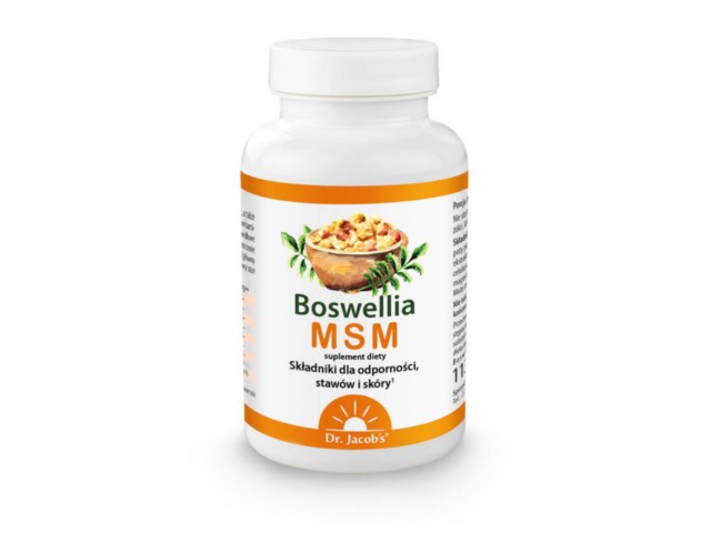 Boswellia MSM interakcje ulotka tabletki - 90 tabl.
