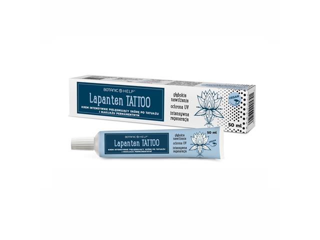 Botanic Help Lapanten Tattoo Krem dla każdego typu skóry interakcje ulotka krem  50 ml