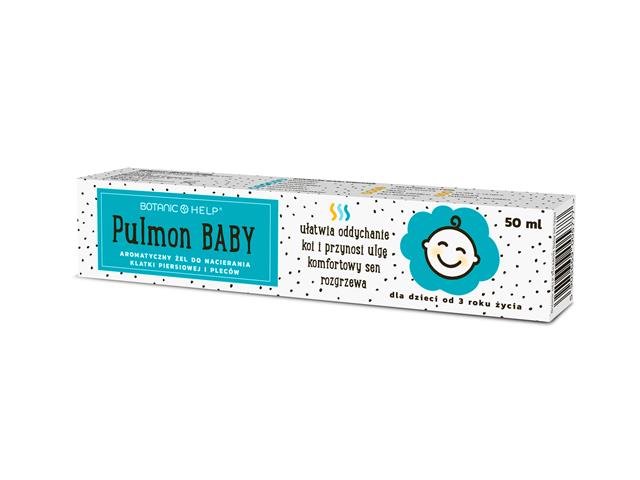 Botanic Help Pulmon Baby Żel interakcje ulotka   50 ml
