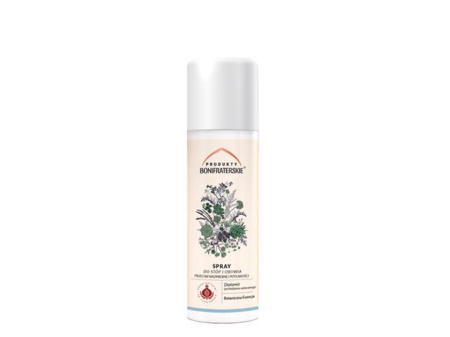 Botaniczna Esencja Spray przeciw nadmiernej potliwości do stóp i obuwia interakcje ulotka aerozol - 150 ml
