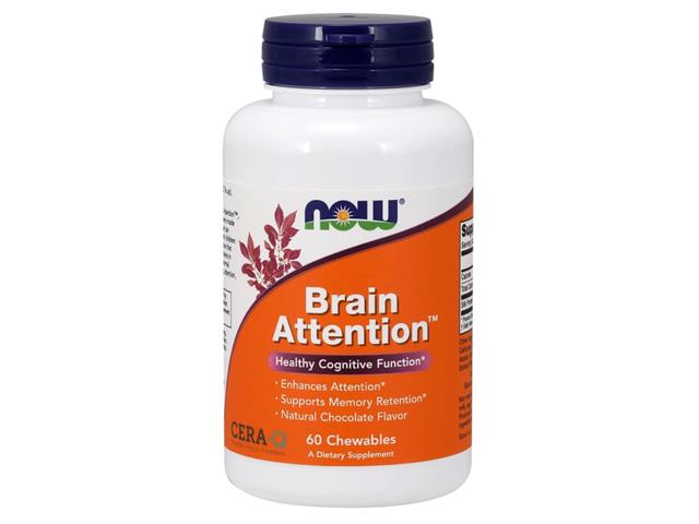 Brain Attention interakcje ulotka tabletki do żucia  60 tabl.