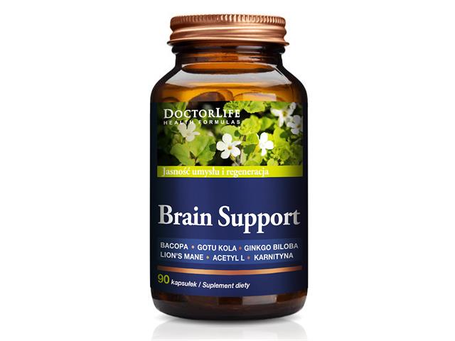 Brain Support interakcje ulotka kapsułki - 90 kaps.