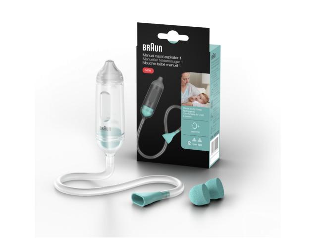 Braun Manual Nasal Aspirator 1 Aspirator do nosa ręczny BNA050EU interakcje ulotka aspirator 1 szt.