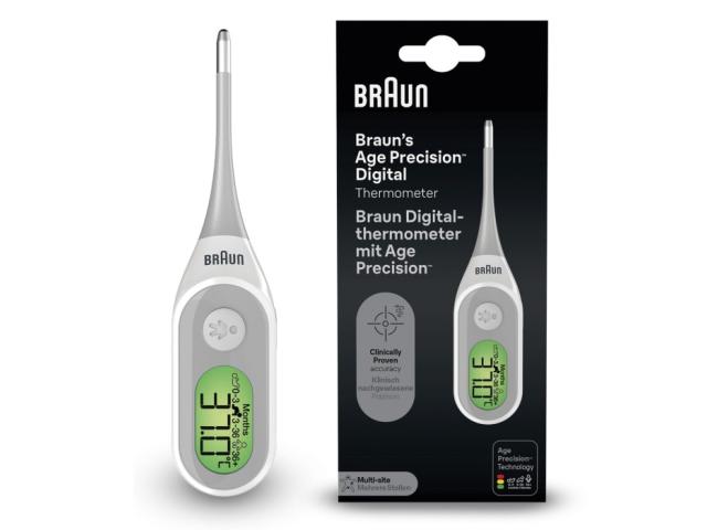 Braun Termometr elektroniczny z giętką końcówką PRT2000 interakcje ulotka termometr 1 szt.