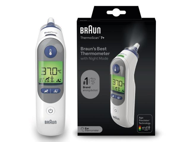 Braun ThermoScan 7+ Termometr do ucha IRT-6525 interakcje ulotka termometr 1 szt.
