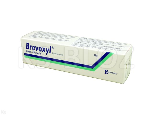 Brevoxyl interakcje ulotka krem 40 mg/g 40 g | tuba