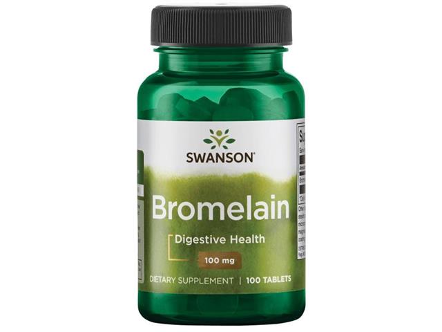 Bromelina 100 mg interakcje ulotka tabletki - 100 tabl.