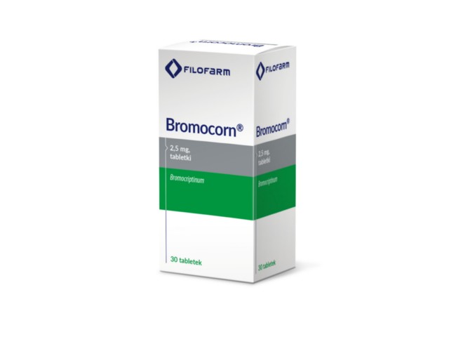 Bromocorn interakcje ulotka tabletki 2,5 mg 30 tabl.