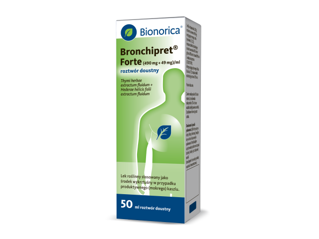 Bronchipret Forte interakcje ulotka roztwór doustny (490mg+49mg)/ml 1 but. po 50 ml
