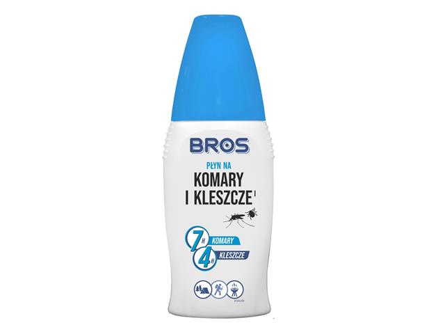 Bros Płyn na komary i kleszcze I interakcje ulotka   100 ml