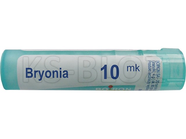 Bryonia 10 MK interakcje ulotka granulki - 4 g