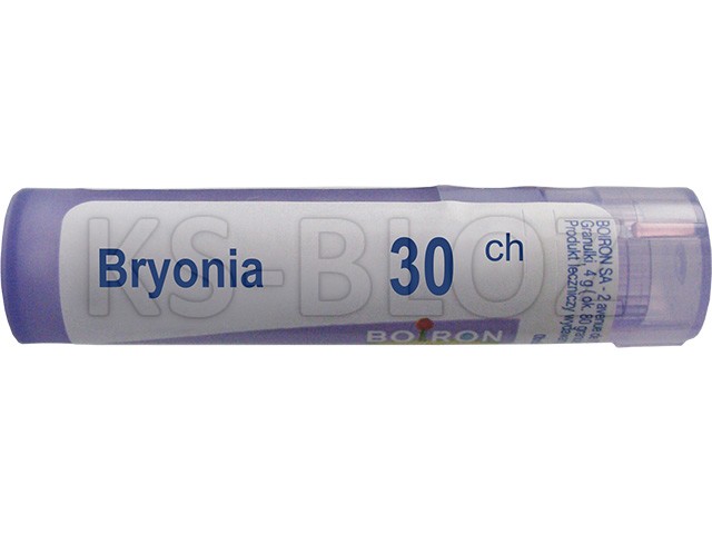 Bryonia 30 CH interakcje ulotka granulki - 4 g