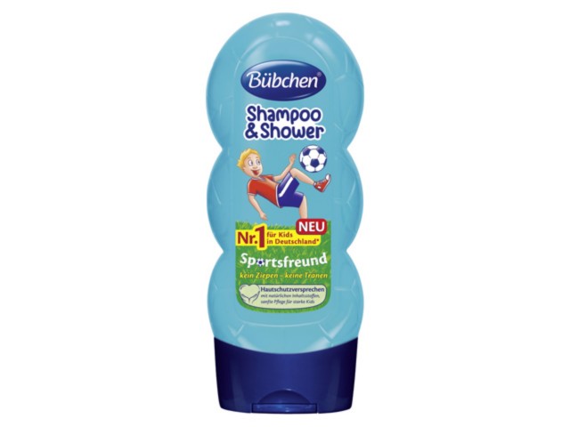 BUBCHEN Kids Szampon i płyn pod prysznic Sportsfreund 12267440 interakcje ulotka płyn - 230 ml