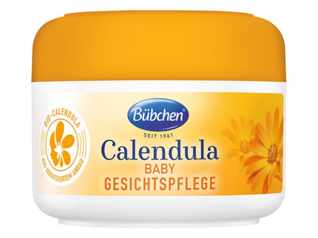 BUBCHEN Krem d/pielęgnacji twarzy niemowląt CALENDULA interakcje ulotka krem  75 ml