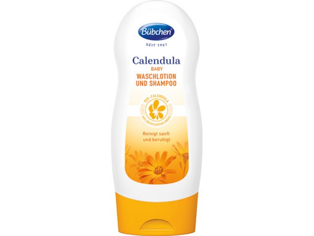 BUBCHEN Mleczko i szampon dla niemowląt CALENDULA interakcje ulotka mleczko - 230 ml