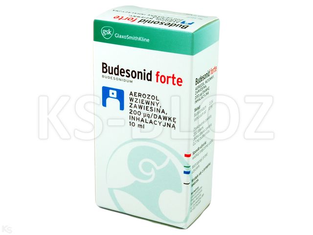 Budesonid forte interakcje ulotka aerozol wziewny, zawiesina 200 mcg/daw. 1 poj. po 200 daw.