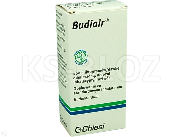Budiair interakcje ulotka aerozol inhalacyjny, roztwór 200 mcg/daw. 