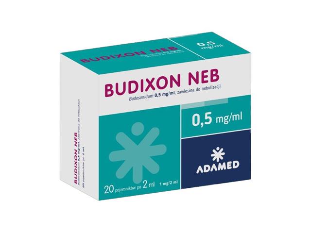 Budixon Neb interakcje ulotka zawiesina do nebulizacji 500 mcg/ml 