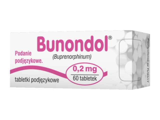 Bunondol interakcje ulotka tabletki podjęzykowe 200 mcg 60 tabl. (fiol.)
