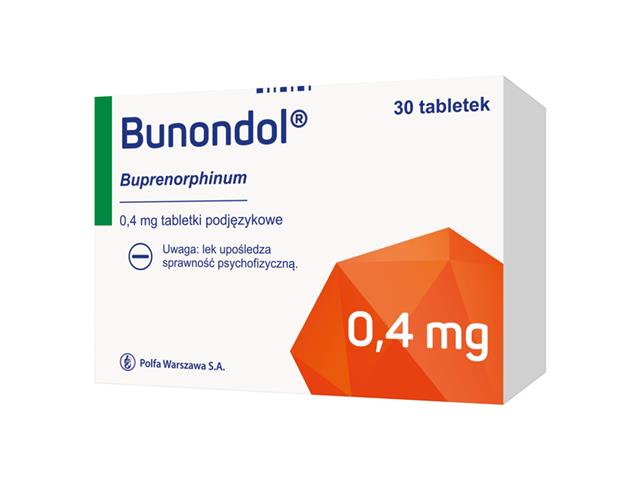 Bunondol interakcje ulotka tabletki podjęzykowe 400 mcg 30 tabl. | blister