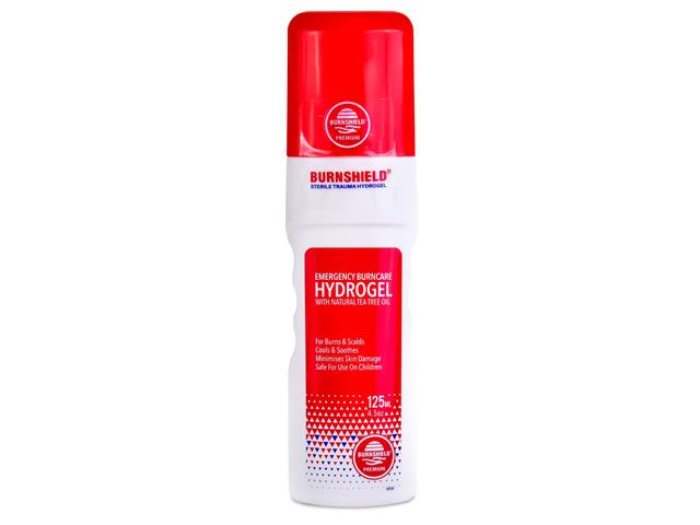 Burnshield Hydrożel na oparzenia interakcje ulotka spray  125 ml