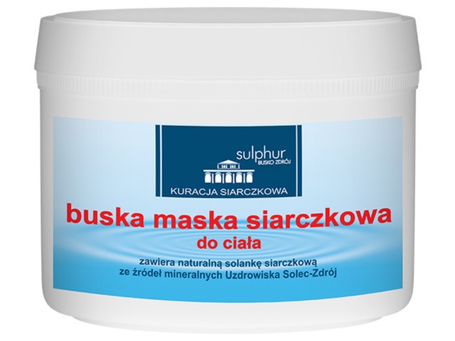BUSKA Maska siarczkowa d/ciała interakcje ulotka krem - 200 g