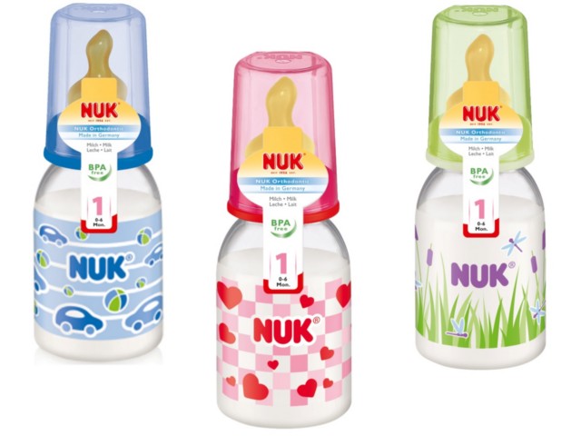 But.niem. 110 ml NUK PP Classic smocz.lateks.743403 interakcje ulotka butelka - 1 szt.