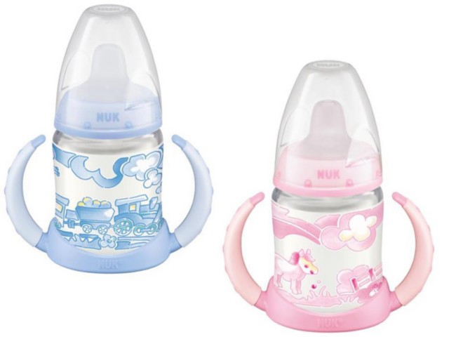 But.niem. 150 ml NUK FIRST CHOICE BABY ROSE&BLUE ust.TPE-kapek uch.743314 interakcje ulotka  - 1 szt.