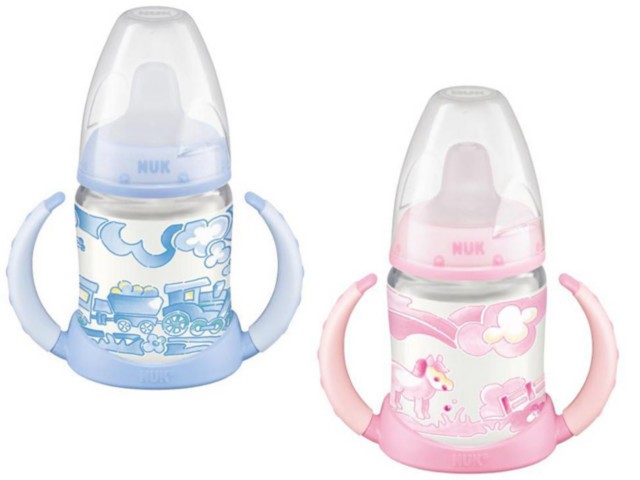 But.niem. 150 ml NUK FIRST CHOICE BABY ROSE&BLUE ust.TPE-kapek uch.743314 interakcje ulotka   1 szt.