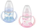 But.niem. 150 ml NUK FIRST CHOICE BABY ROSE&BLUE ust.TPE-kapek uch.743314 interakcje ulotka   1 szt.