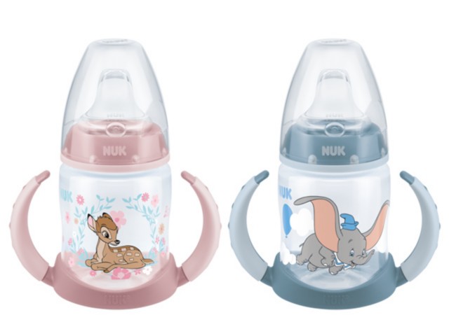 But.niem. 150 ml NUK FIRST CHOICE Disney Classics z podwój.uchwyt. 743.761 interakcje ulotka  - 1 szt.