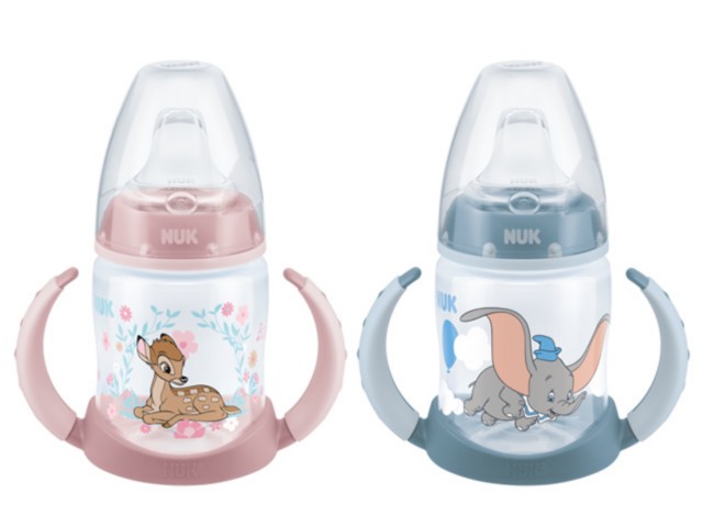 But.niem. 150 ml NUK FIRST CHOICE Disney Classics z podwój.uchwyt. 743.761 interakcje ulotka   1 szt.