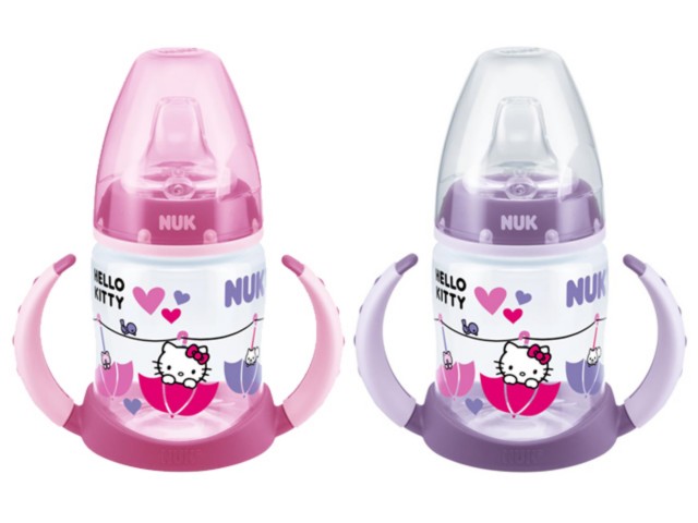 But.niem. 150 ml NUK FIRST CHOICE Hello Kitty d/nauki picia 743.619 interakcje ulotka  - 1 szt.