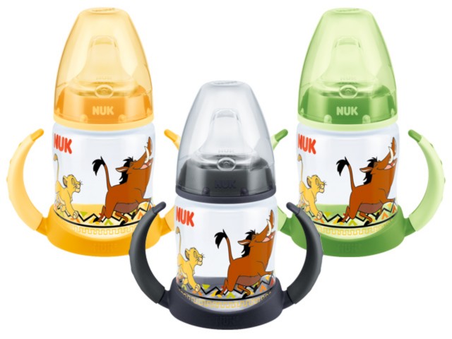 But.niem. 150 ml NUK FIRST CHOICE Król Lew do nauki picia 215.189 interakcje ulotka  - 1 szt.