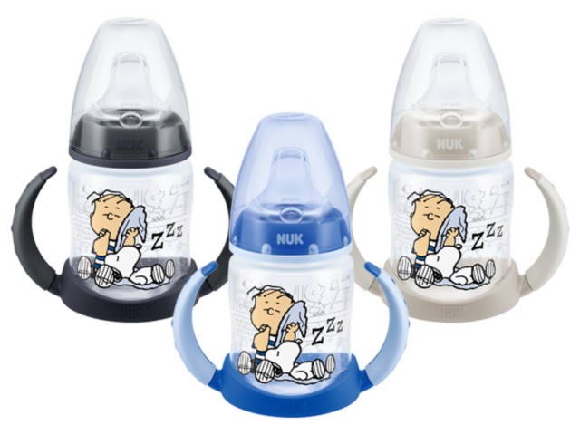 But.niem. 150 ml  NUK FIRST CHOICE Snoopy do nauki picia 743.645 interakcje ulotka  - 1 szt.