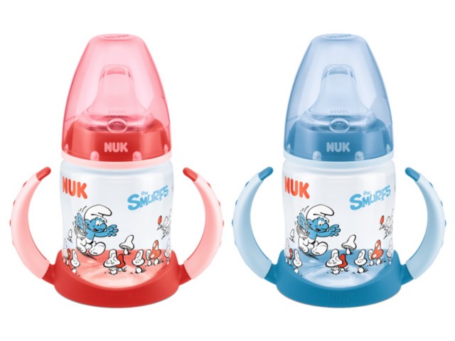 But.niem. 150 ml NUK FRIST CHOICE Smerfy do nauki picia 743.705 interakcje ulotka  - 1 szt.