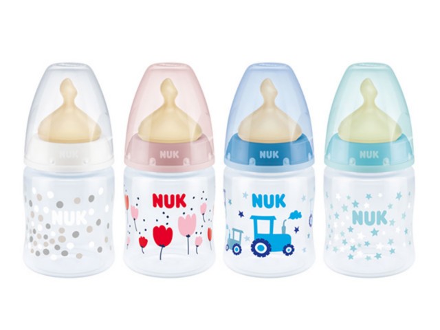 But.niem. 150ml NUK FC+ PP ze wskaźnikiem temp. nr 743876 A interakcje ulotka  - 1 szt.