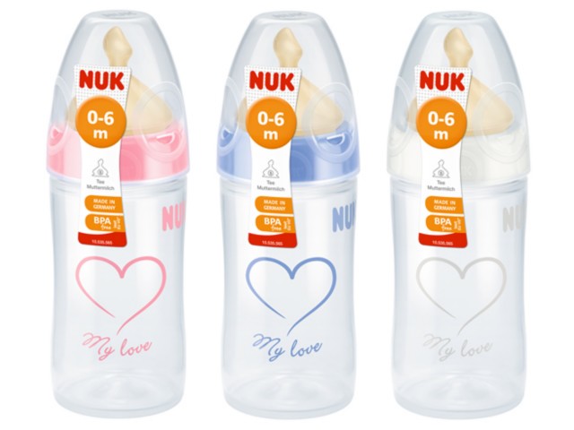 But.niem. 150ml NUK FIRST CHOICE + NEW CLASSIC z tw.PP ze sm.lateks. 1M, 743.595 interakcje ulotka butelka - 150 ml