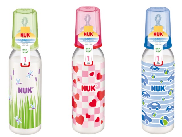 But.niem. 240 ml NUK Classic z PP interakcje ulotka butelka - 1 szt.